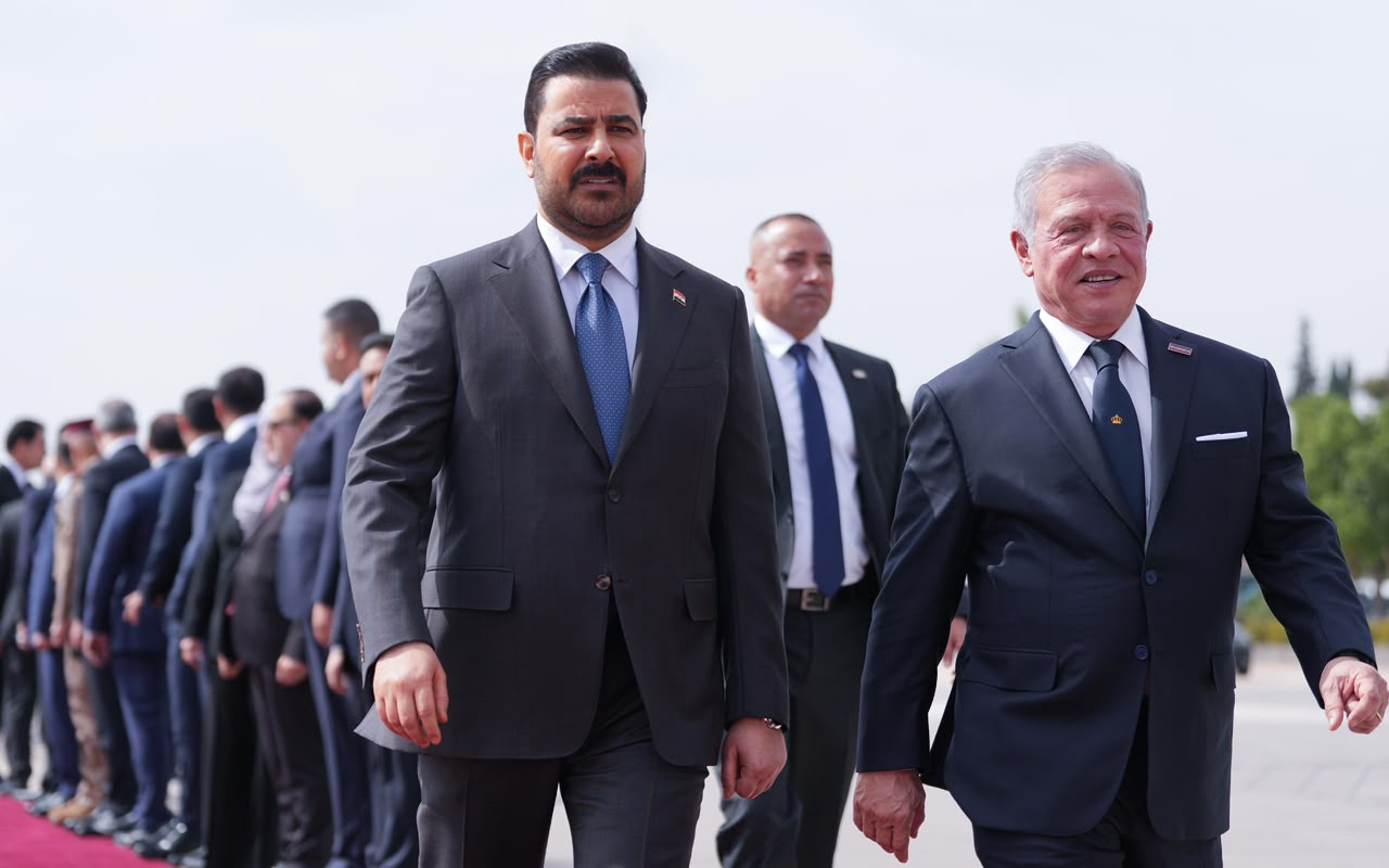 عەلی زەیدی سەرۆکوەزیرانی عێراق بە سەردانێکی فەرمی گەیشتە ئوردن